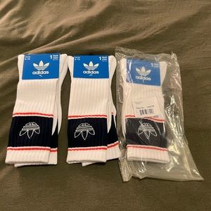 Adidas original vintage sport crew socks (3 pairs)